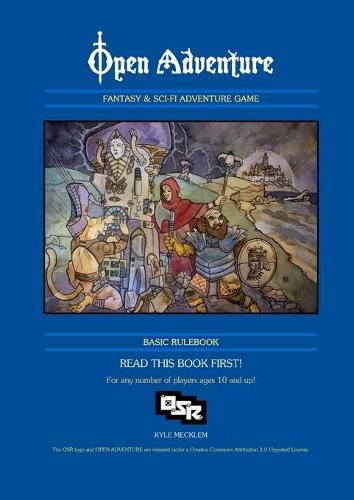 Cover image for Open Adventure Basic Rulebook (Paperback)