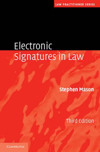 Cover image for Electronic Signatures in Law