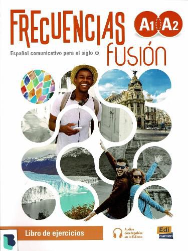 Cover image for Frecuencias Fusion A1 + A2 Libro de Ejercicios + Extension Digital