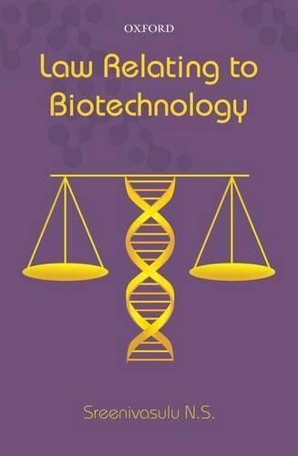 Cover image for Law Relating to Biotechnology