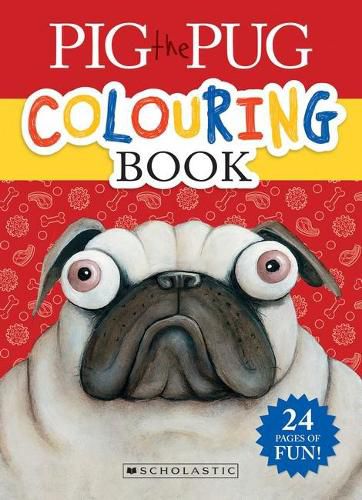 Cover image for Pig the Pug Colouring Book