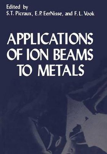 Cover image for Applications of Ion Beams to Metals