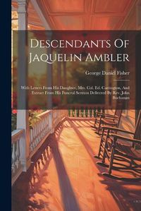 Cover image for Descendants Of Jaquelin Ambler