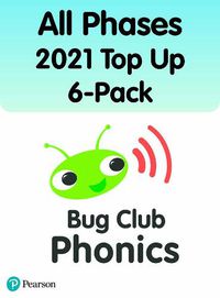 Cover image for Bug Club Phonics All Phases 2021 Top Up 6-Pack (276 books)