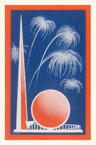 Cover image for Vintage Journal Trylon and Perisphere, New York World's Fair