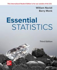 Cover image for ISE Essential Statistics