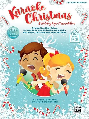 Karaoke Christmas: A Holiday Pops Presentation for 2-Part Voices, Book & Enhanced CD