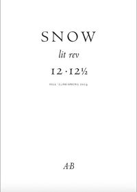 Cover image for Snow lit rev, 12