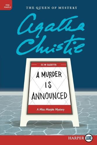 Cover image for A Murder Is Announced: A Miss Marple Mystery