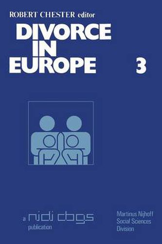 Cover image for Divorce in Europe