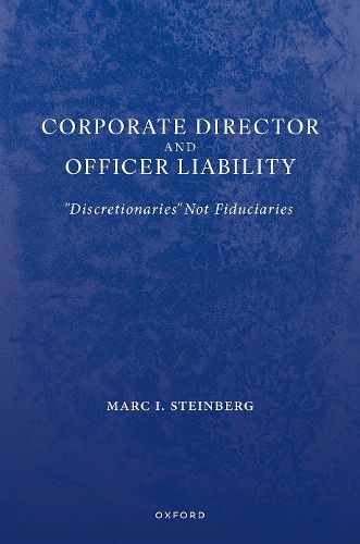 Cover image for Corporate Director and Officer Liability