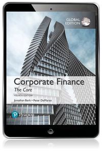 Cover image for Corporate Finance: The Core, Global Edition -- MyLab Finance with Pearson eText