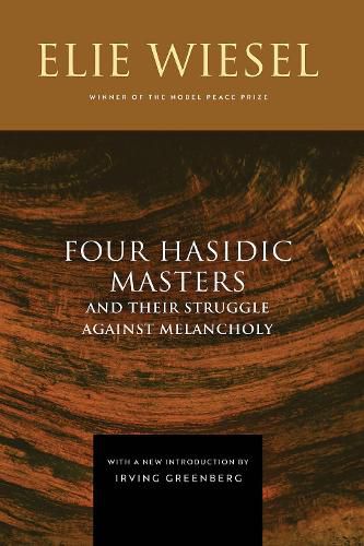 Cover image for Four Hasidic Masters and Their Struggle Against Melancholy