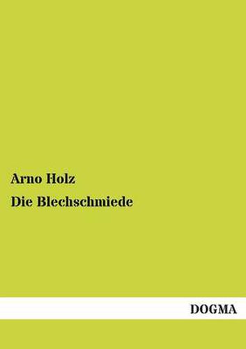 Cover image for Die Blechschmiede