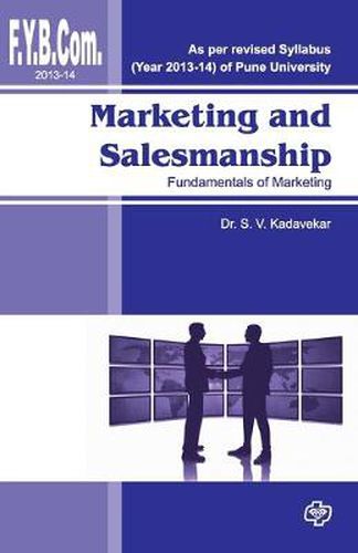 Cover image for Market. & Salesmanship (Fy Bcom2013 )