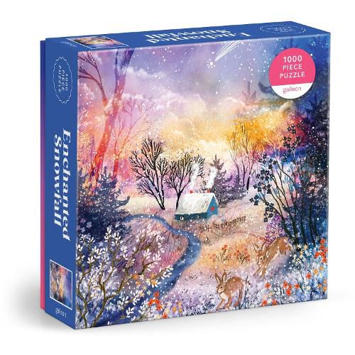 Cover image for Enchanted Snowfall 1000 Piece Puzzle