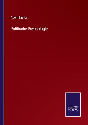 Cover image for Politische Psychologie