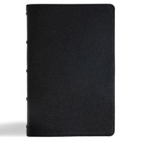 Cover image for CSB Oswald Chambers Bible, Legacy Edition, Black Premium Goatskin