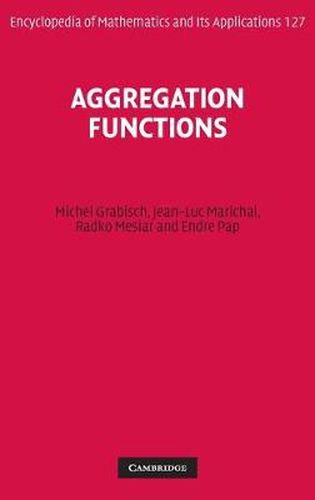 Cover image for Aggregation Functions