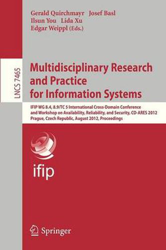 Cover image for Multidisciplinary Research and Practice for Informations Systems