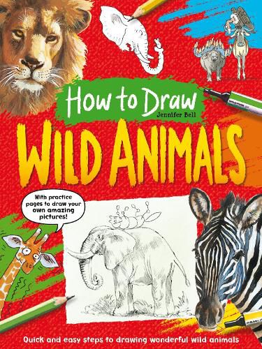 Cover image for How To Draw: Wild Animals