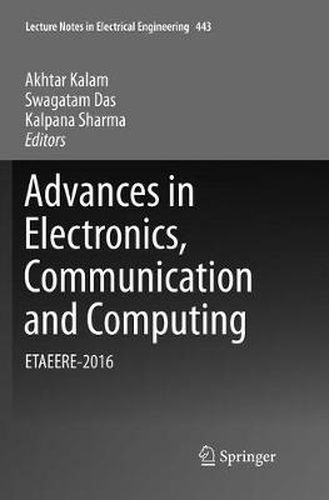 Cover image for Advances in Electronics, Communication and Computing: ETAEERE-2016