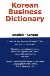 Cover image for Korean Business Dictionary: English-Korean