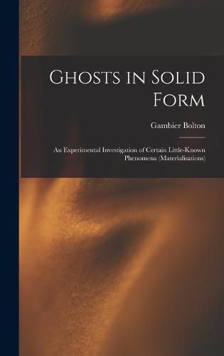 Ghosts in Solid Form