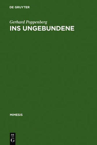 Cover image for Ins Ungebundene: UEber Literatur Nach Blanchot