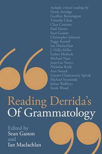 Cover image for Reading Derrida's Of Grammatology