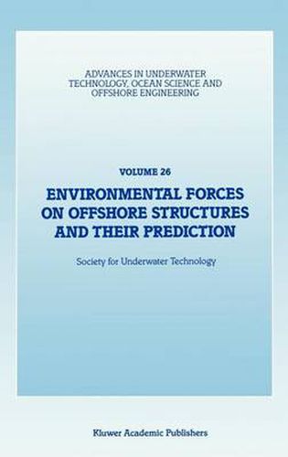 Cover image for Environmental Forces on Offshore Structures and their Prediction