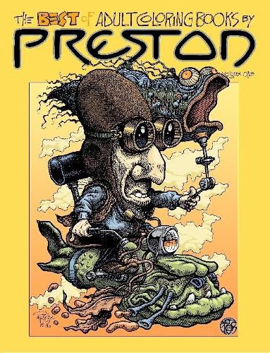 Cover image for The Best of Adult Coloring Books by PRESTON Volume One