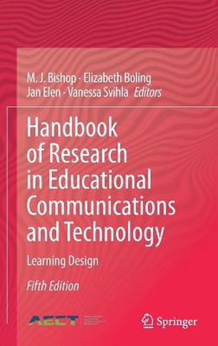 Cover image for Handbook of Research in Educational Communications and Technology: Learning Design