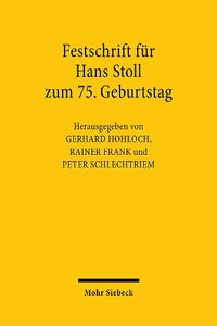 Cover image for Festschrift fur Hans Stoll zum 75. Geburtstag