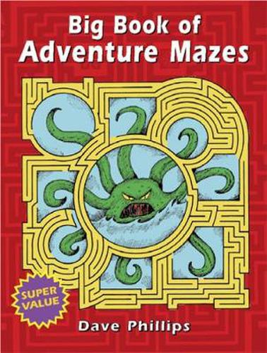 Cover image for Big Book of Adventure Mazes