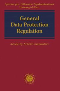 Cover image for General Data Protection Regulation: Article-by-Article Commentary