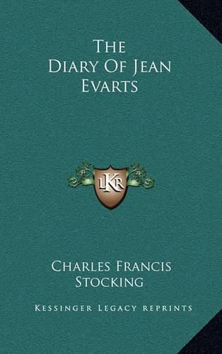 Cover image for The Diary of Jean Evarts