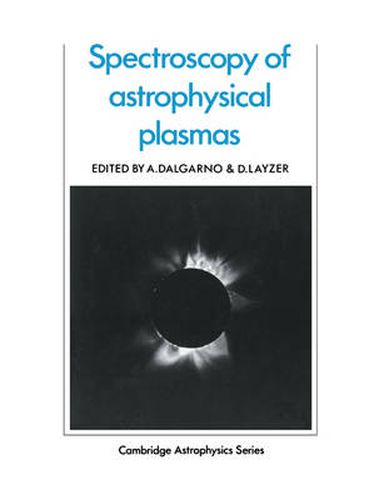 Cover image for Spectroscopy of Astrophysical Plasmas