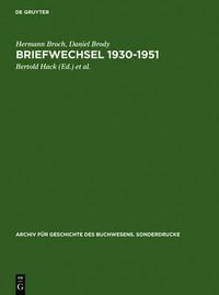 Cover image for Briefwechsel 1930-1951