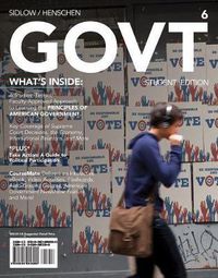 Cover image for GOVT6 (with CourseMate Printed Access Card)