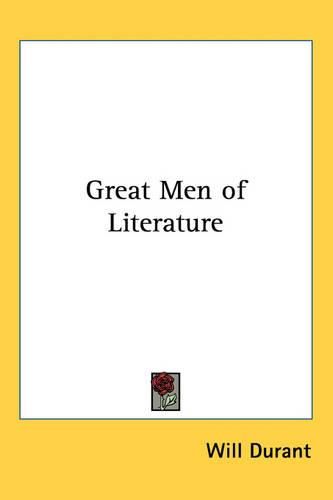 Cover image for Great Men of Literature