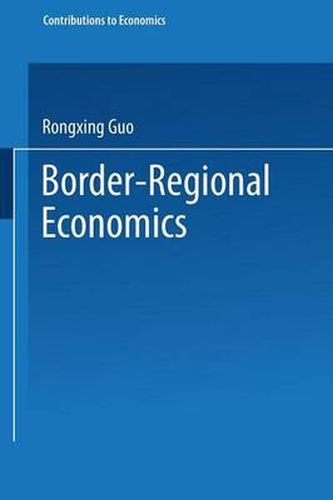 Cover image for Border-Regional Economics