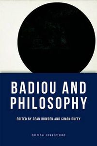 Cover image for Badiou and Philosophy