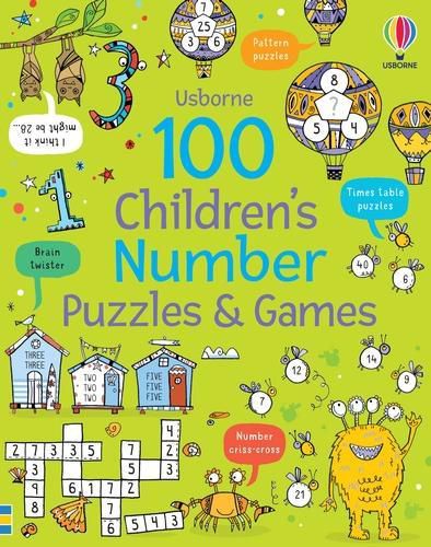 100 Children's Number Puzzles and Games