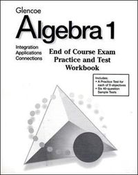 Cover image for Algebra 1 End-of-Course Exam Practice & Test Workbook