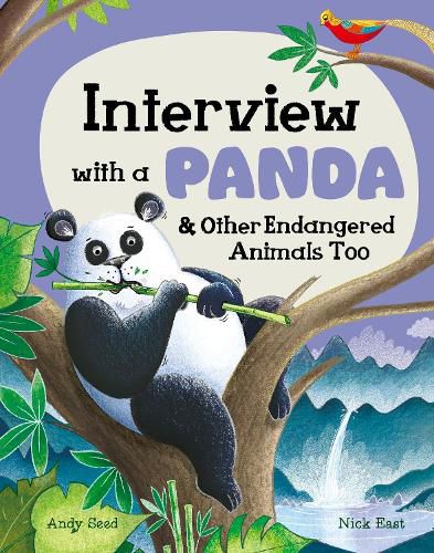 Cover image for Interview with a Panda: and Other Endangered Animals Too