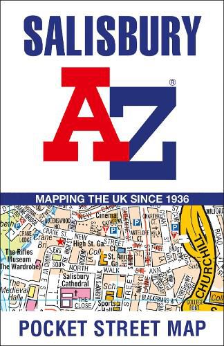 Cover image for Salisbury A-Z Pocket Street Map