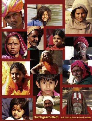 Cover image for Durchgeschuttelt: ... mit dem Motorrad durch Indien ...