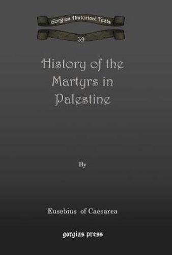 History of the Martyrs in Palestine