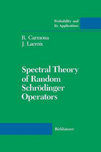 Cover image for Spectral Theory of Random Schroedinger Operators